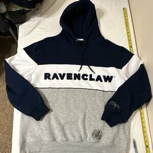 Wizarding World Harry Potter Ravenclaw Colorblock Hoodie Sweatshirt